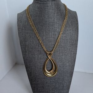 Charming Charlie gold toned necklace